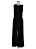 Sarin Mathews Solid Black Jumpsuit Size L - photo 1