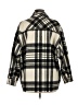 Zara Plaid Ivory Coat Size S - photo 2