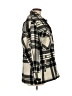 Zara Plaid Ivory Coat Size S - photo 4