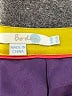 Boden Chevron-herringbone Purple Wool Skirt Size 6 - photo 4