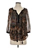 Meadow Rue 100% Polyester Black 3/4 Sleeve Blouse Size XS - photo 1