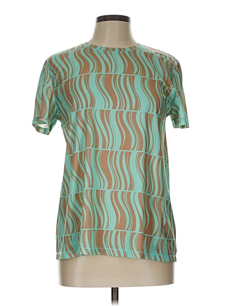 Pre-owned Ideology Short Sleeve T-shirt In Blue