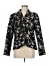 Lafayette 148 New York Print Black Blazer Size 8 - photo 1