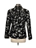 Lafayette 148 New York Print Black Blazer Size 8 - photo 2