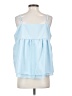 Unbranded Blue Sleeveless Blouse Size 4 - photo 2