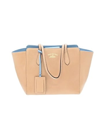 Gucci Leather Swing Tote Bag (view 1)