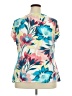 Worthington Blue Short Sleeve Blouse Size 2X - photo 2