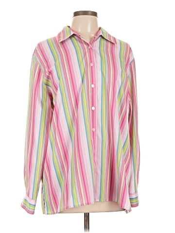 Foxcroft Long Sleeve Blouse (view 1)