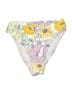 Cupshe 100% Polyester Floral Yellow Swimsuit Bottoms Size M - photo 1