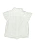 Monica + Andy 100% Cotton Ivory Short Sleeve Button-Down Shirt Size 5T - photo 2