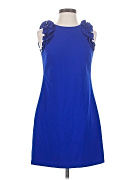 sachin and babi light blue dress Eliza J Women's Sleeveless V-Neck Floral Appliqu Fit and Flare Dress