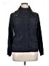 Zara Basic 100% Polyester Solid Blue Jacket Size XL - photo 1
