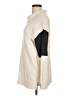 T by Talbots Color Block Ivory Turtleneck Sweater Size L - photo 5