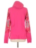 Reebok 100% Polyester Print Pink Windbreaker Size L - photo 2