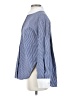 Charlie Joe Stripes Blue Long Sleeve Button-Down Shirt Size XS - photo 5