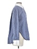 Charlie Joe Stripes Blue Long Sleeve Button-Down Shirt Size XS - photo 4