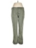 Paige Chevron-herringbone Green Jeans Size 29 waist - photo 1