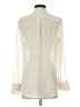 BCBGMAXAZRIA Ivory Long Sleeve Blouse Size S - photo 2