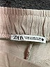 Zara Solid Gray Casual Pants Size M - photo 7