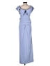Xscape Blue Casual Dress Size 4 - photo 2
