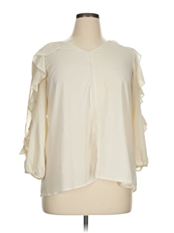 Stylus 3/4 Sleeve Blouse (view 1)