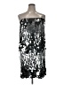Forever 21 Plus 100% Polyester Silver Formal Skirt Size 1X - photo 1