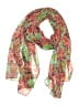 Unbranded 100% Polyester Paisley Green Red Scarf One size - photo 1