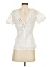 J.Crew Ivory White Short Sleeve Blouse Size 00 - photo 2