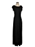Lands' End Solid Black Casual Dress Size S - photo 1