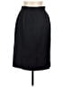 Brooks Brothers 100% Wool Solid Black Wool Skirt Size 12 - photo 2