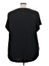 Xersion Floral Black Short Sleeve T-Shirt Size 3X - photo 2