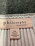 Philosophy Republic Clothing Gray Pullover Sweater Size L - photo 7