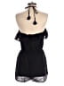 J.Crew 100% Cotton Solid Black Romper Size S - photo 2