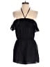J.Crew 100% Cotton Solid Black Romper Size S - photo 1
