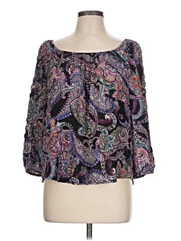 Karen Kane 3/4 Sleeve Blouse (view 1)