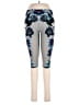 ALLSAINTS Graphic Blue Active Pants Size EU 40 / US 10 - photo 1