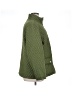 Jane Ashley 100% Polyester Argyle Green Jacket Size 1X - photo 4
