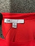 DR2 100% Polyester Color Block Red Cocktail Dress Size M - photo 7