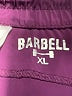 Barbell Apparel Hearts Purple Athletic Shorts Size XL - photo 3