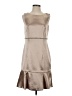 Dmitry Sholokhov 100% Polyester Metallic Tan Cocktail Dress Size S - photo 1