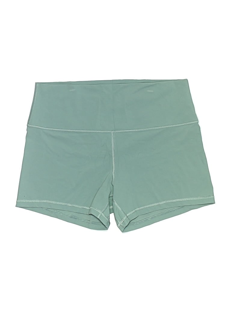 Pre-owned Lululemon Athletica Athletic Shorts In Green