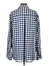 Grayson 100% Lyocell Checkered-gingham Blue 3/4 Sleeve Blouse Size Lg (4) - photo 2