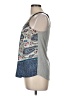 Xhilaration 100% Polyester Blue Sleeveless Blouse Size M - photo 5