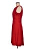 Calvin Klein Solid Red Cocktail Dress Size 8 - photo 5