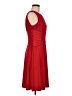 Calvin Klein Solid Red Cocktail Dress Size 8 - photo 4