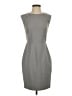 Tahari Solid Gray Cocktail Dress Size 0 - photo 1