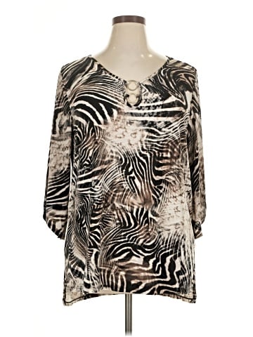 Amana 3/4 Sleeve Blouse (view 1)