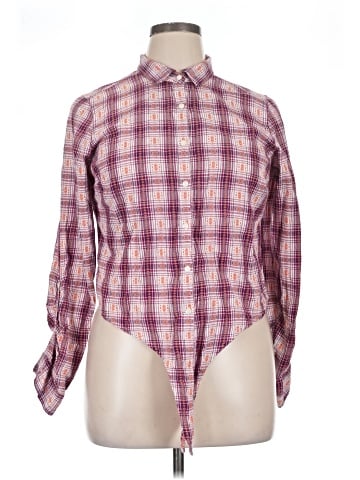 Wet Seal Long Sleeve Blouse (view 1)