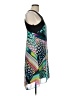 Jodi Kristopher 100% Polyester Graphic Green Cocktail Dress Size 11 - photo 4