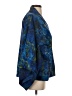 Chico's 100% Polyester Blue 3/4 Sleeve Blouse Size S - photo 4